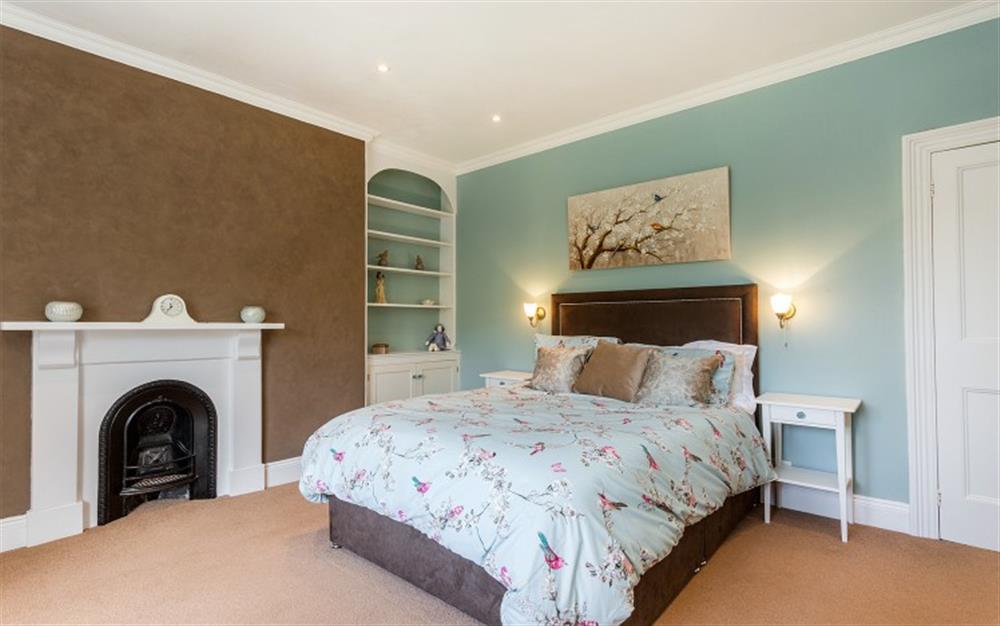 Master bedroom  at Bearscombe Farm West Wing in Kingsbridge
