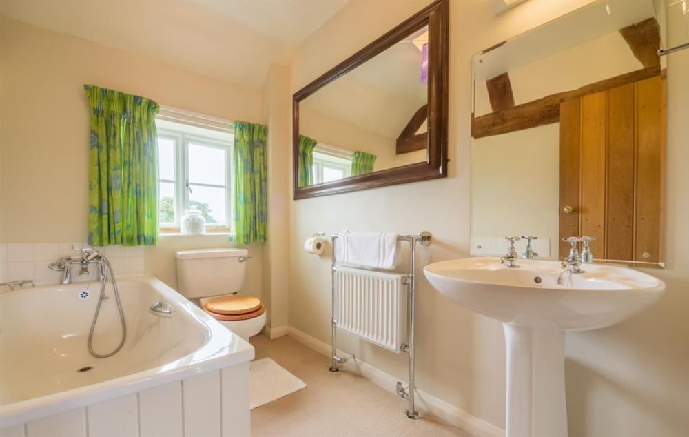Bathroom in House at Bearwood House and Cottage, Pembridge, near Leominster