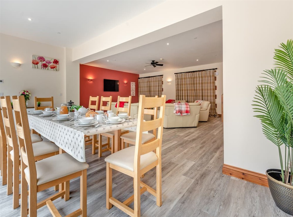 Open plan living space at Beatrice in Blandford Forum, Dorset