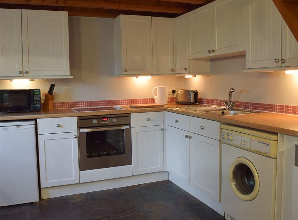 Kitchen at Beats Cottage in Houghton, near Haverfordwest, Dyfed