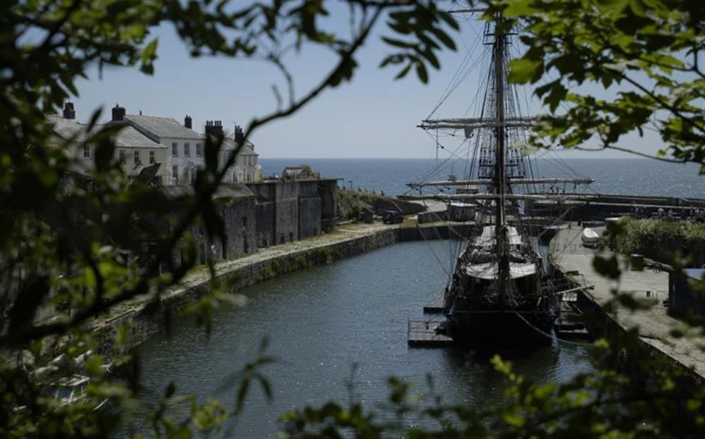 A 40 minute drive away, Charlestown with their tall ships.