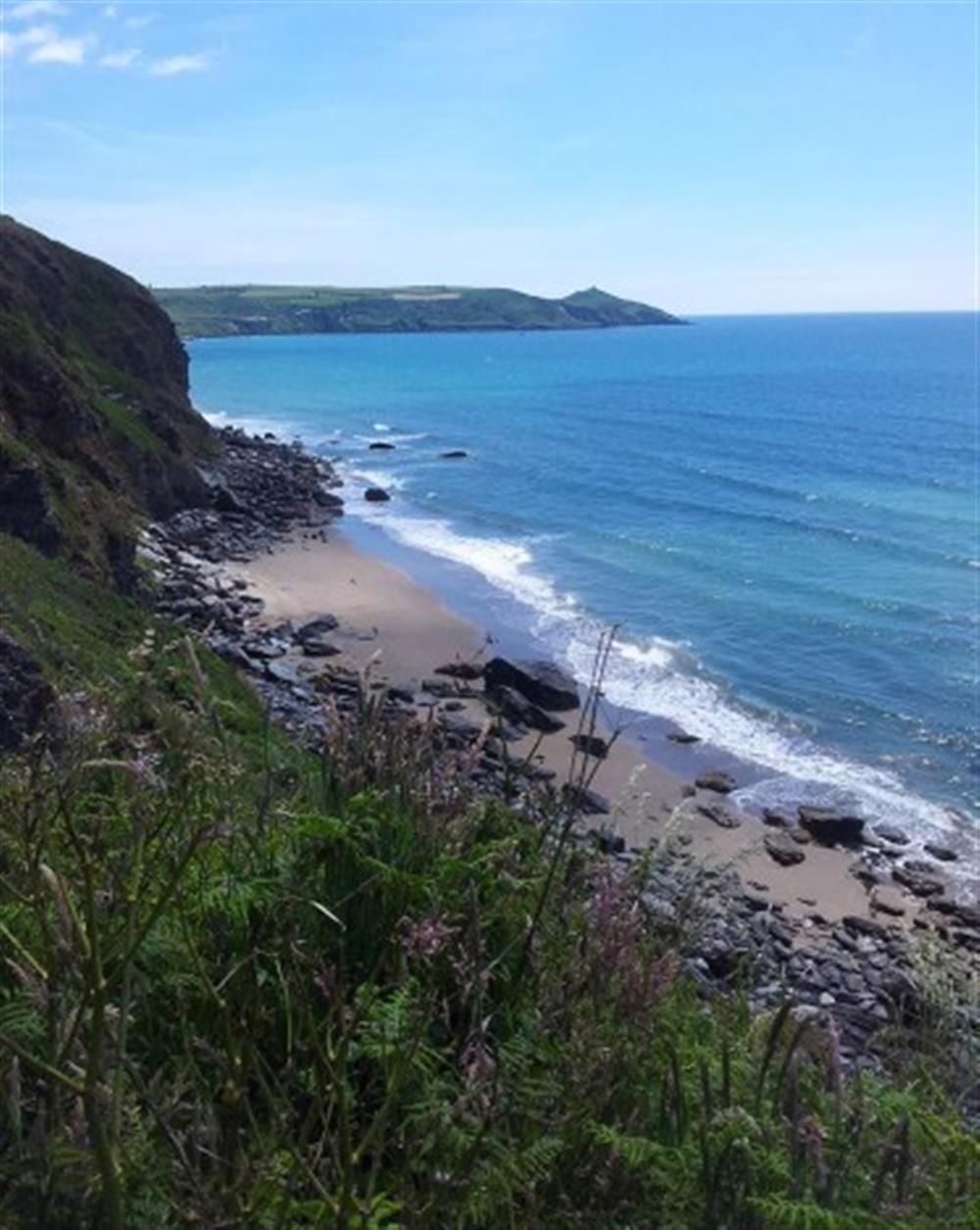 An alternative beach at Whitsand Bay at Beau Rivage in Looe