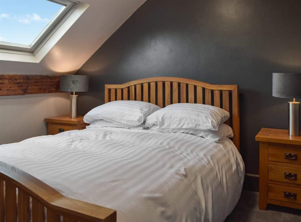 Double bedroom at Beaufort Apartment in Tenby, Dyfed