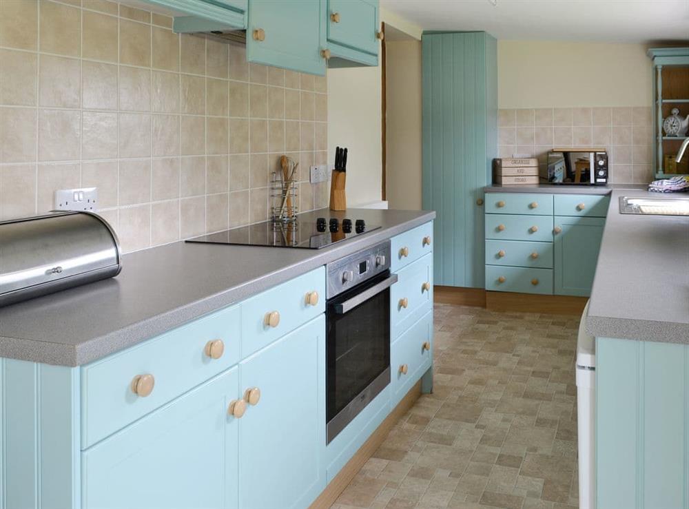 Fully appointed fitted kitchen at Nursery Cottage, 