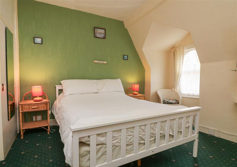 One of the bedrooms at Beaufort House, Ilfracombe