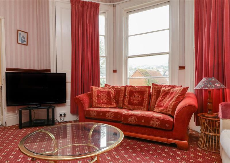 Relax in the living area at Beaufort House, Ilfracombe