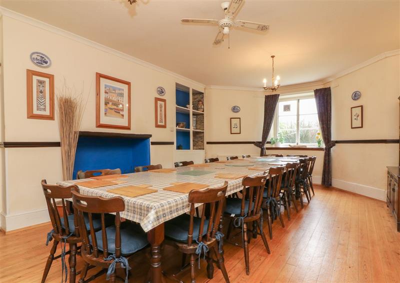 The dining area at Beaufort House, Ilfracombe