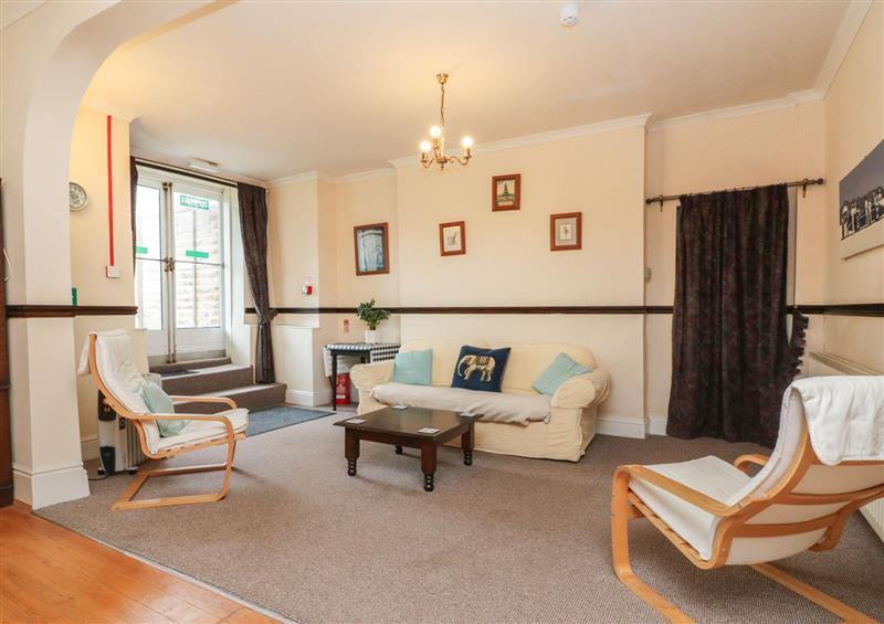 The living area at Beaufort House, Ilfracombe