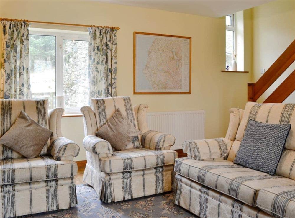 Comfortable living room at Beck Cottage in Croasdale, near Ennerdale Lake, Cumbria