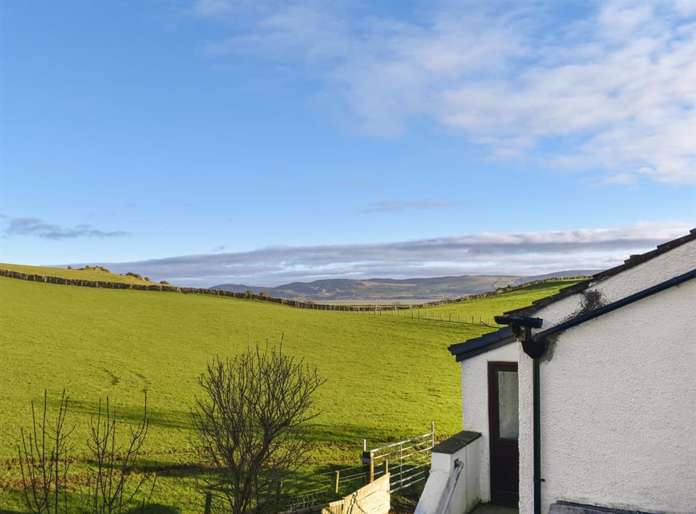 View at Beck Cottage in Millom, Cumbria