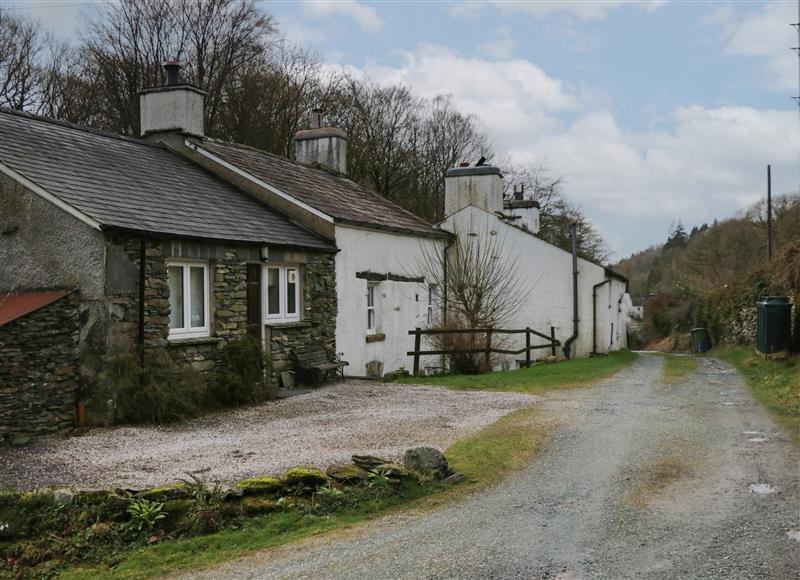 Outside Beck Cottage at Beck Cottage, Satterthwaite