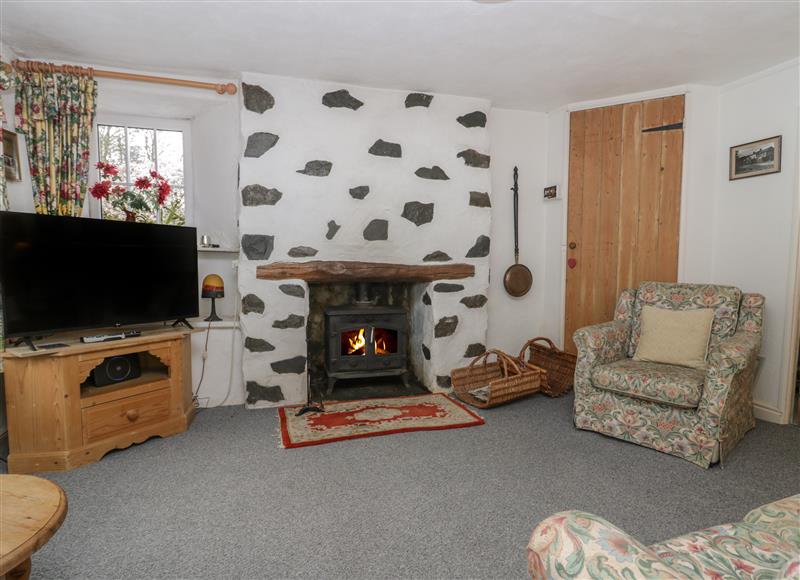The living room at Beck Cottage, Satterthwaite