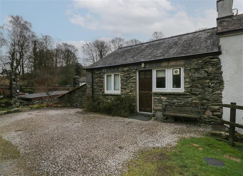 The setting around Beck Cottage at Beck Cottage, Satterthwaite