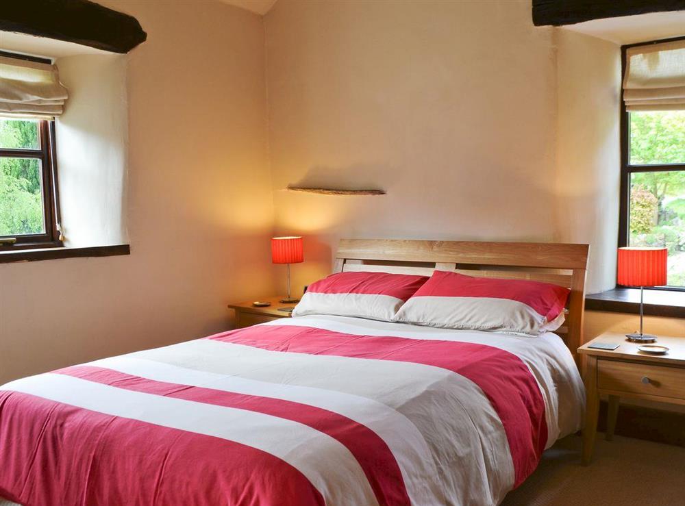 Comfortable double bedroom at Beck Edge in Braithwaite, Cumbria