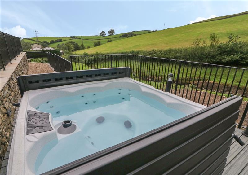 Spend some time in the hot tub at Beck View, Kendal