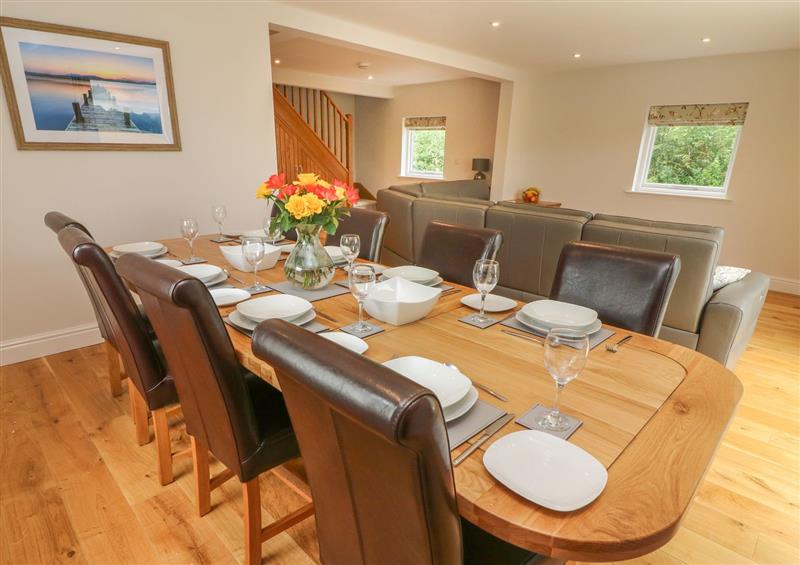 The dining area at Beck View, Kendal