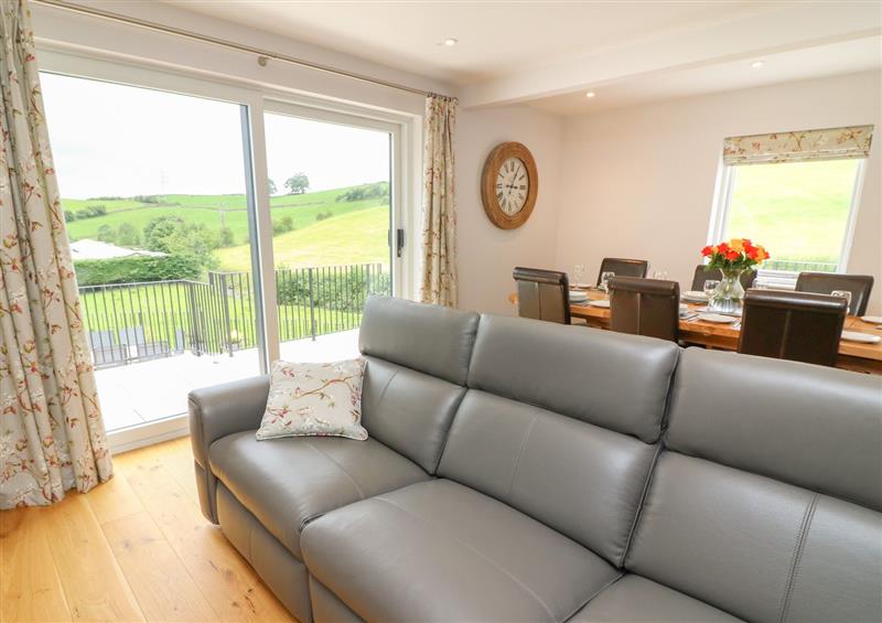The living area at Beck View, Kendal