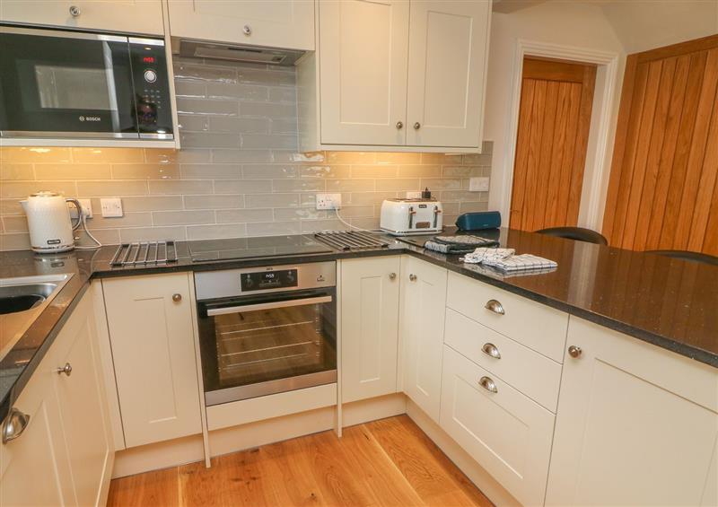 This is the kitchen at Beck View, Kendal