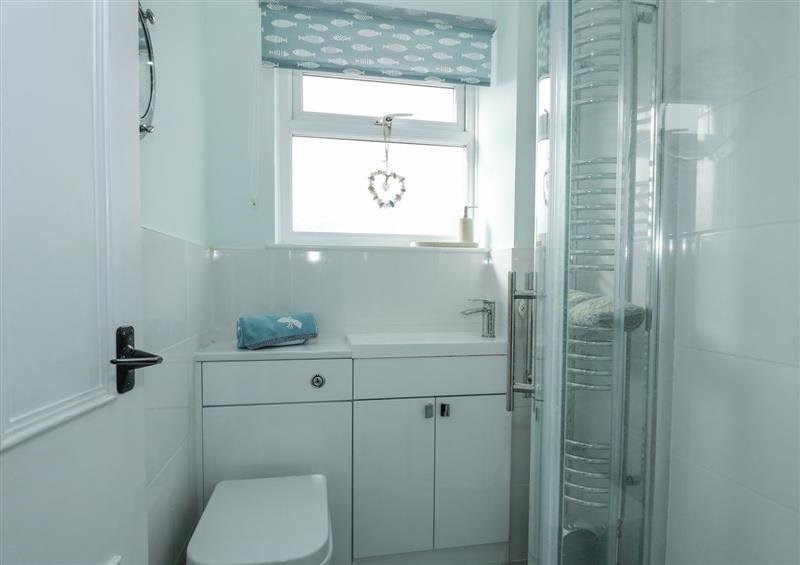 This is the bathroom at Beck View, Sheringham