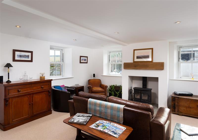 The living area at Beck View, Troutbeck