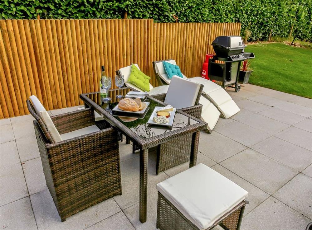 Outdoor area at Beck View in Welton le Marsh, near Burgh le Marsh, Lincolnshire