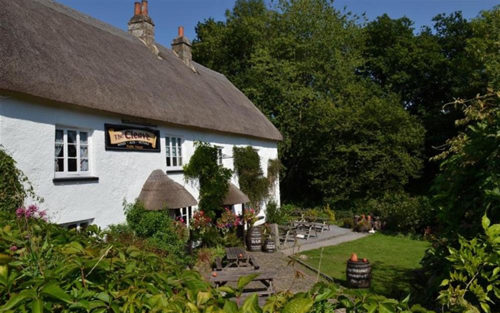 Quench your thirst at the local tavern in Lustleigh. at Beckaford Cottage in Manaton