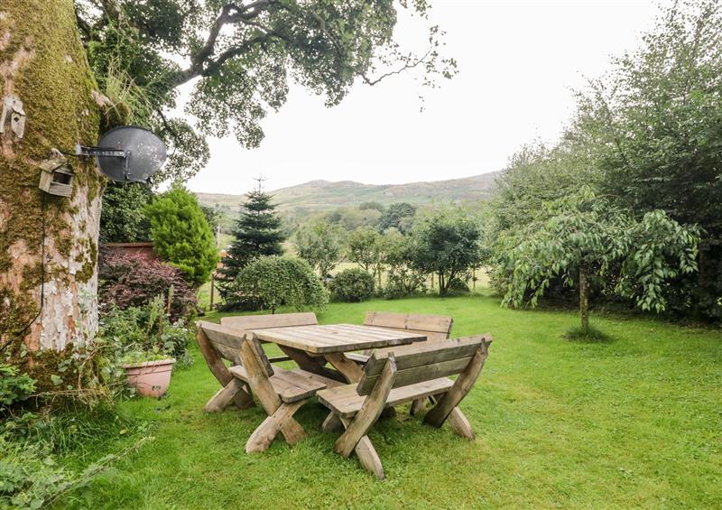 The setting at Beckfold Cottage, Seathwaite near Broughton-In-Furness