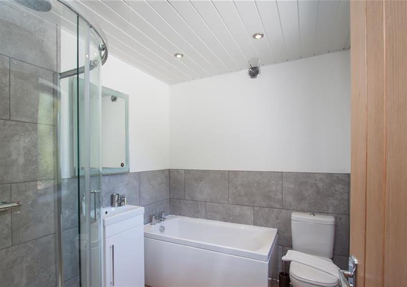 This is the bathroom at Beckfoot, Ambleside