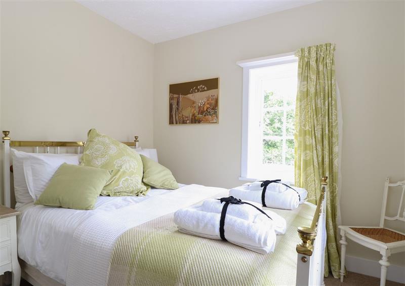 One of the 7 bedrooms at Beckhythe Cottage, Overstrand