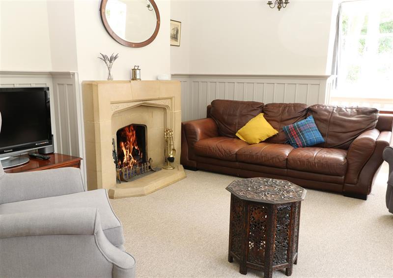 The living area at Beckhythe Cottage, Overstrand