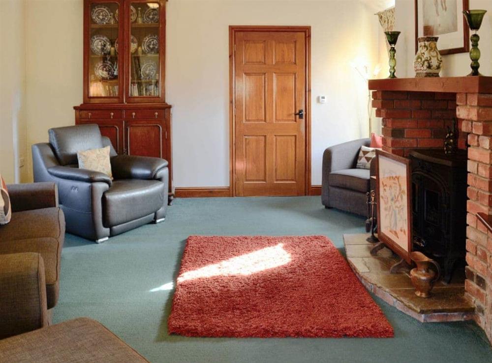 Comfortable living room at Beckside in Arkleby, Cumbria