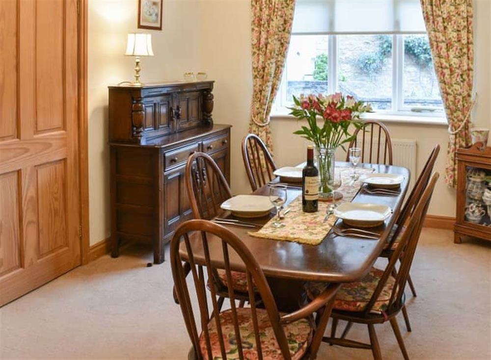 Dining Area at Beckside Cottage in Bishop Monkton, near Ripon, North Yorkshire