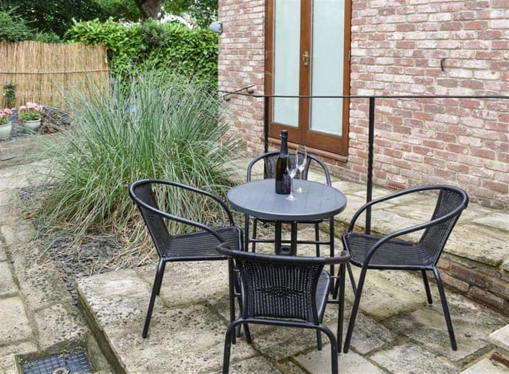 Outdoor area at Beckside Cottage in Bishop Monkton, near Ripon, North Yorkshire
