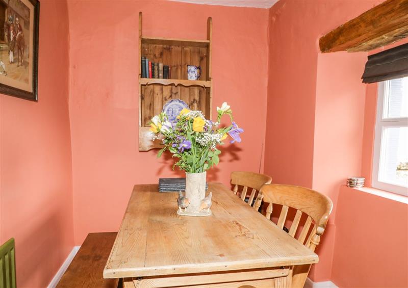 The dining room at Beckside Cottage, Caldbeck