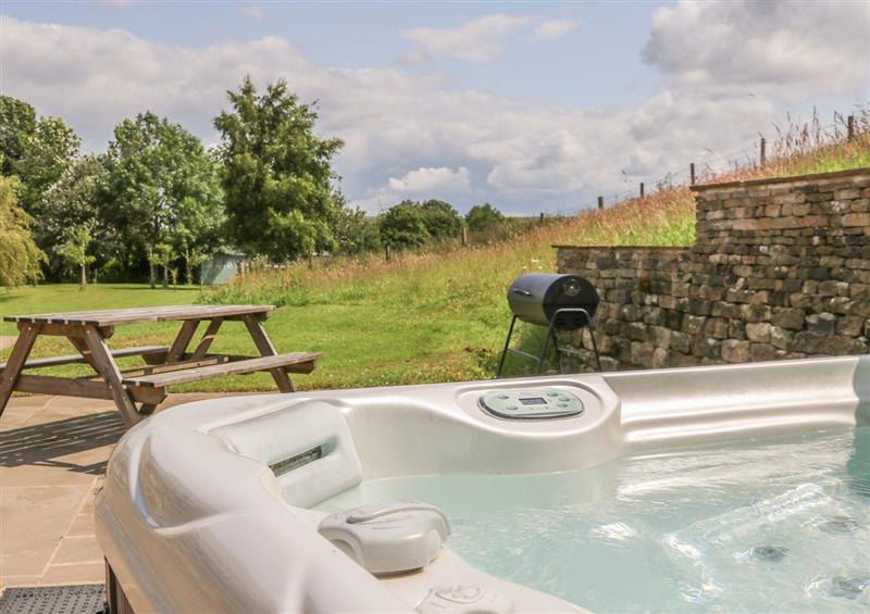 Spend some time in the pool at Beckside Cottage, Cowling near Skipton
