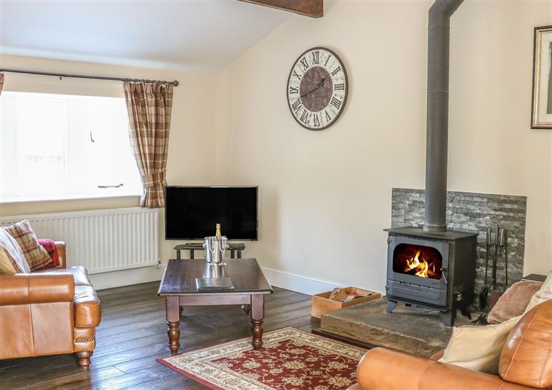 The living area at Beckside Cottage, Cowling near Skipton