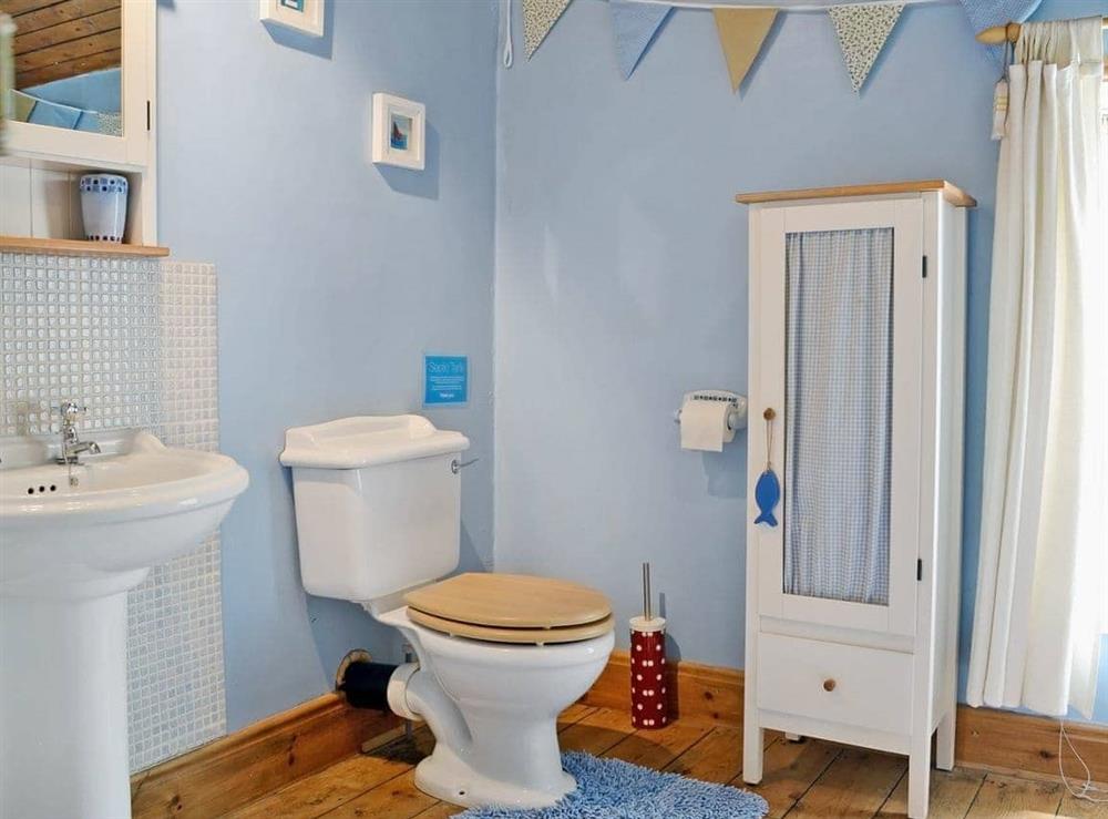 Bathroom at Beckside Cottage in Great Fryupdale, North Yorkshire., Great Britain