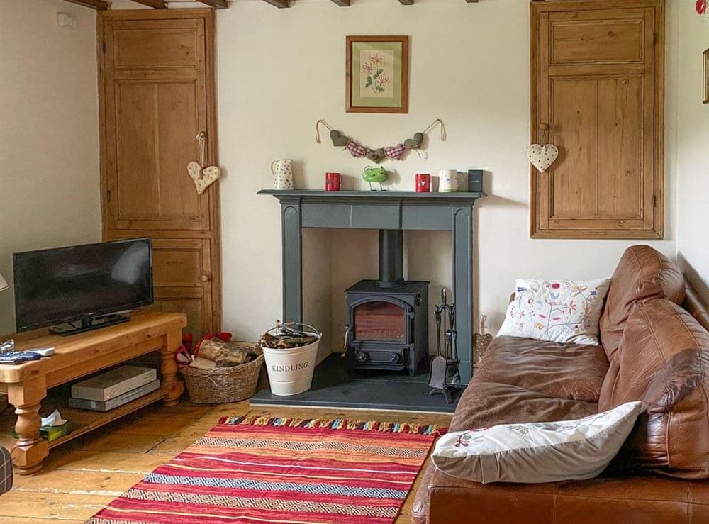 Living room at Beckside Cottage in Great Fryupdale, North Yorkshire., Great Britain