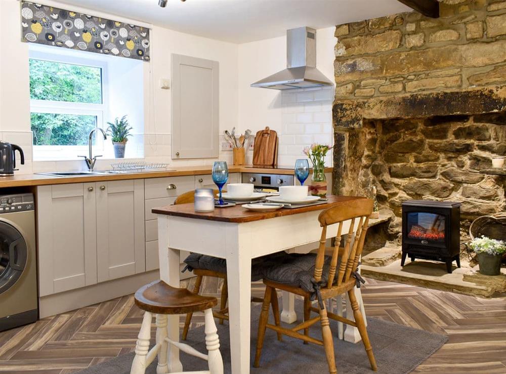 Kitchen/diner at Beckside Cottage in Silsden, West Yorkshire