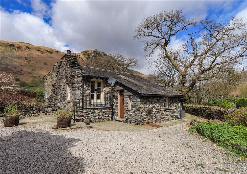 Outside at Beckside Studio, Bridgend near Glenridding and Ullswater