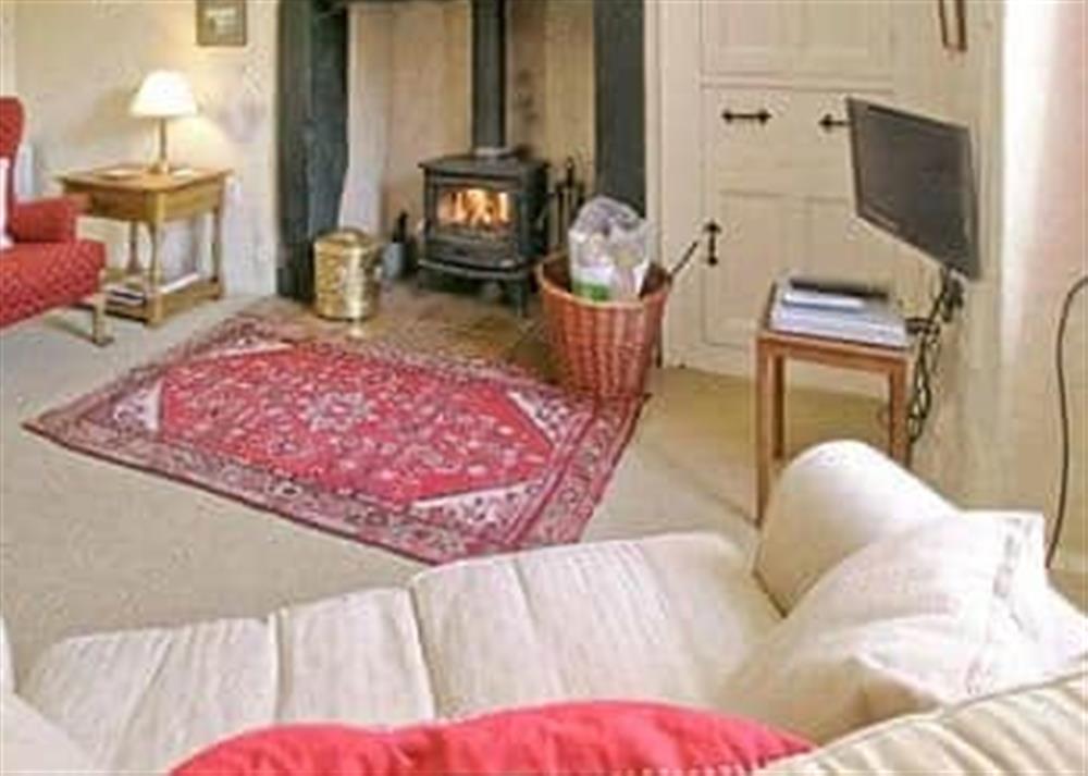 Living room at Beckside in Thornthwaite, near Keswick, Cumbria