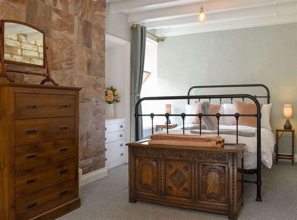 Double bedroom at Beckview Cottage in Staithes , North Yorkshire