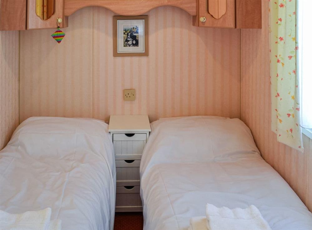 Twin bedroom at Becleigh-Daisy in Bacton, Norfolk