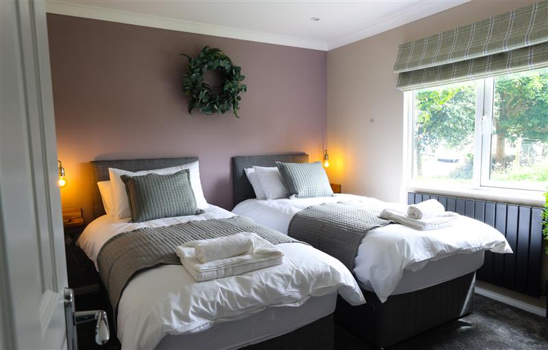 A bedroom in Bedale View Lodge at Bedale View Lodge, Wykeham near East Ayton