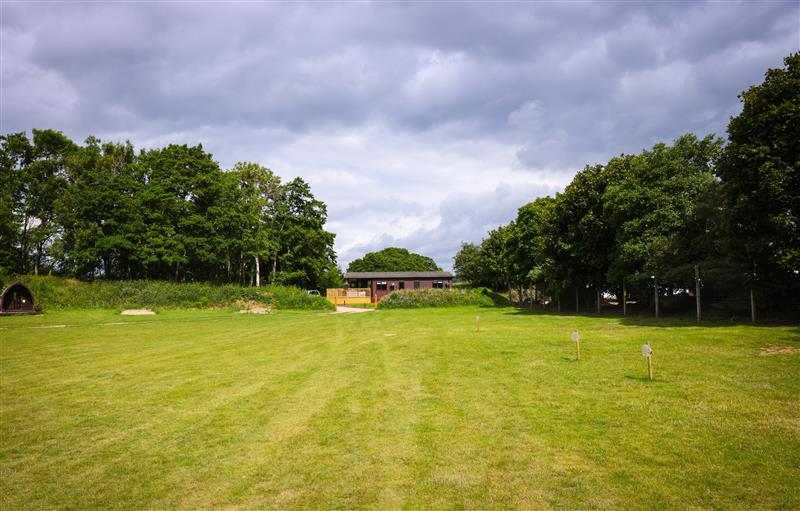 The setting around Bedale View Lodge at Bedale View Lodge, Wykeham near East Ayton