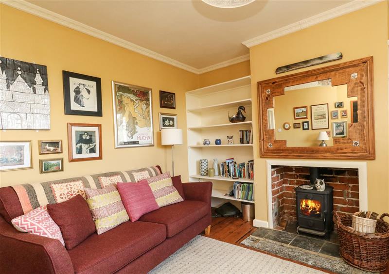 The living room at Bedford Terrace, Bridport