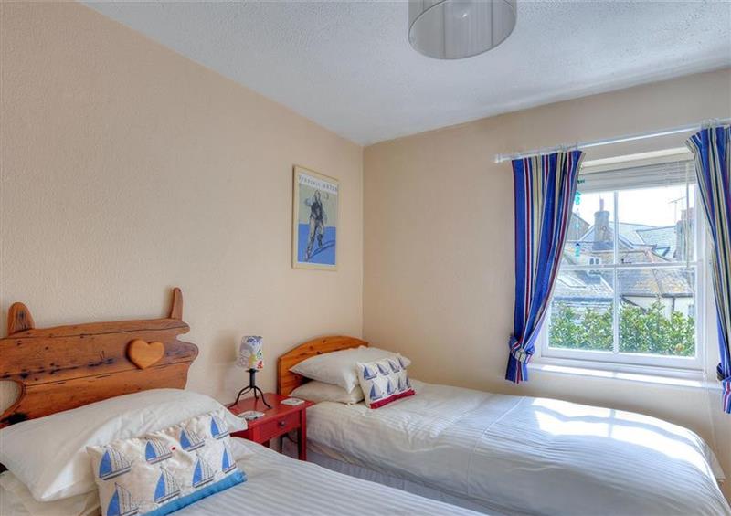 This is a bedroom at Bedrock, Lyme Regis