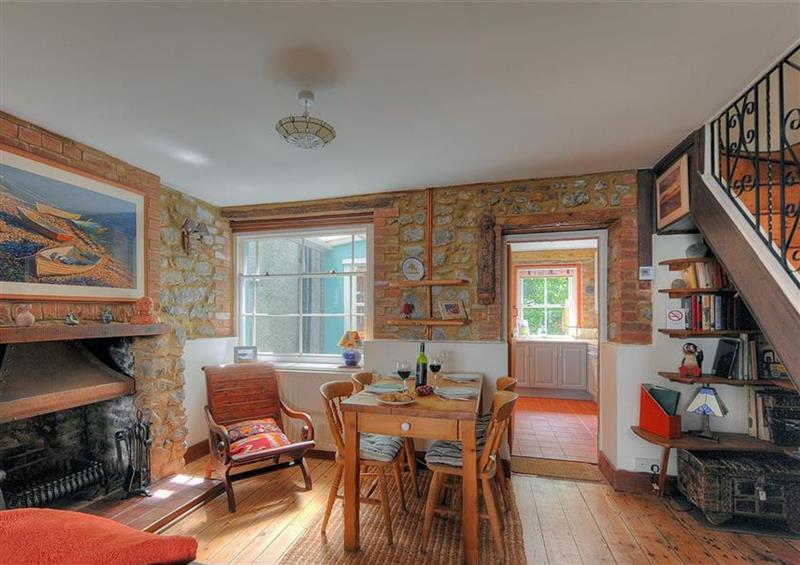 This is the living room at Bedrock, Lyme Regis