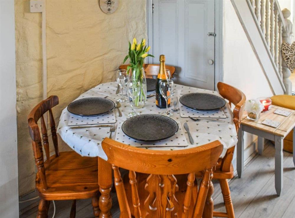 Dining Area at Bee Cottage in Hayle, Cornwall