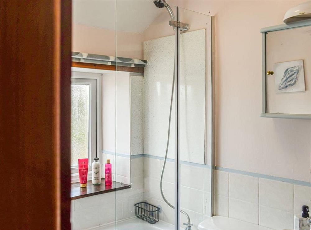 Shower room at Bee Cottage in Hayle, Cornwall